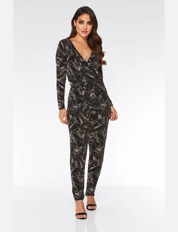 quiz glitter jumpsuit