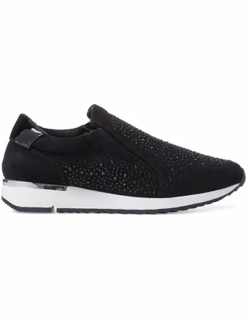 carvela jazz trainers black