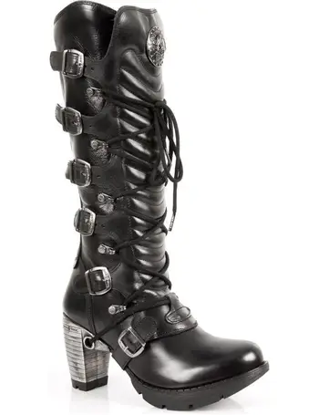 Debenhams girls black outlet boots