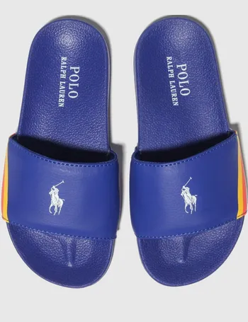 ralph lauren sliders schuh