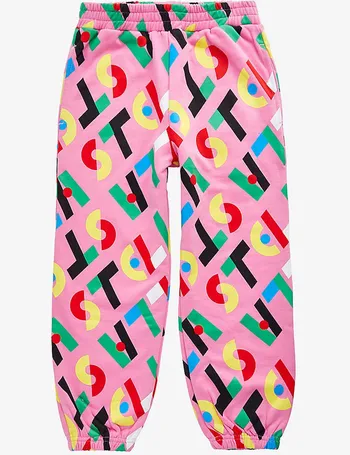 Stella McCartney Kids rainbow-print Cotton track-pants - Farfetch