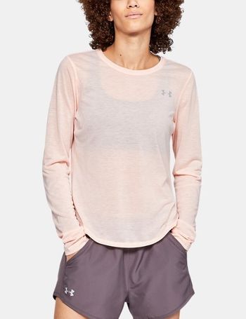 under armour women's unstoppable double knit mock neck long sleeve shirt