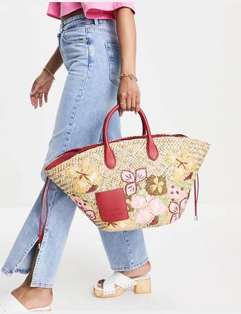 ted baker straw bag