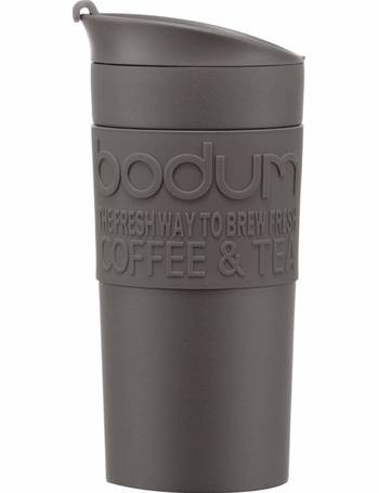 Bodum Travel Mug Vacuum Travel Mug, Small, 0.35 L, 12 oz, S/S Forest