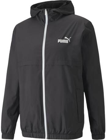 Men's fast hiking windbreaker jacket FH500 Helium Wind Grey