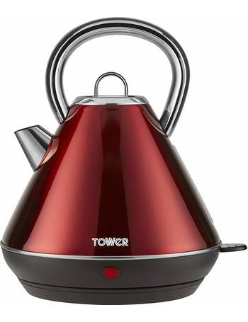 Tower 1.7 lilluminated Glass Jug Kettle 3000 W en or rose-T10021 