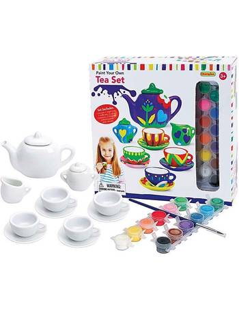 paint your own tea set argos