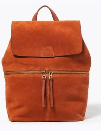 suede backpack women's