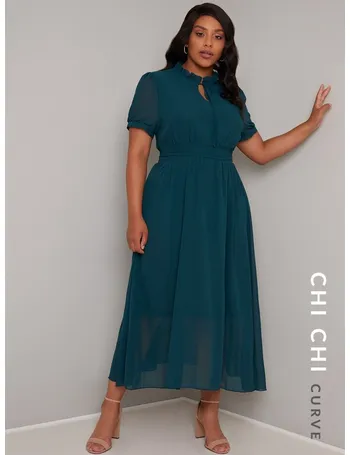 Chi Chi London Plus Size Wedding Guest Dresses, Curve Dress