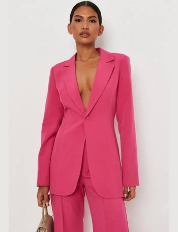 missguided pink suit