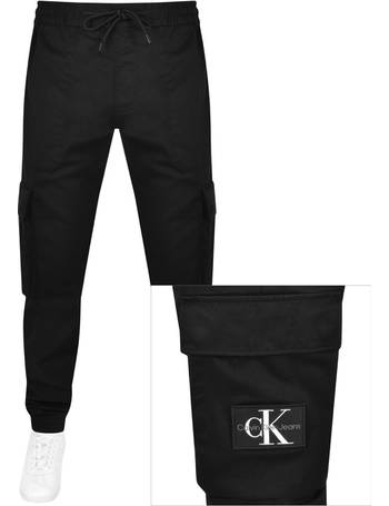 Calvin Klein Jeans Skinny Cargo Trousers Beige