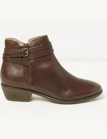 fat face brown ankle boots