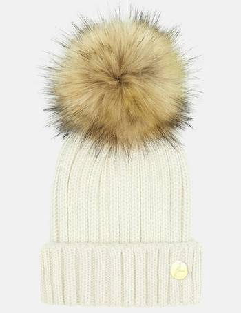 JoulesLadies Anya Bobble HatWomens Cable Knit HatFree P&P 