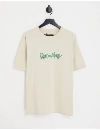 Pull&Bear oversized t-shirt in beige