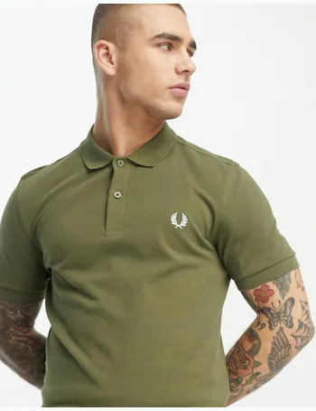 Fred perry polo khaki sale