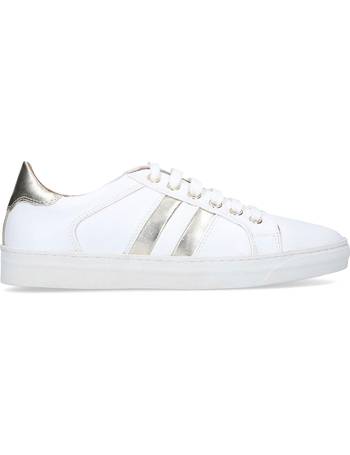 nine west striped trainers