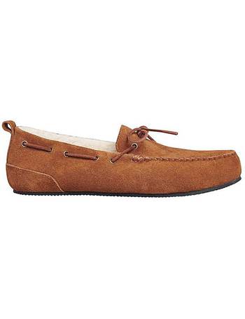 mens superdry moccasin slippers