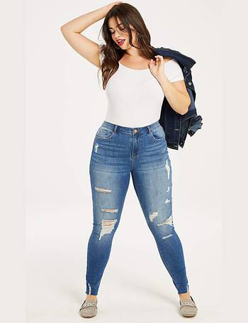 simply be chloe ripped jeans