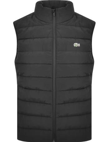 lacoste gilet black