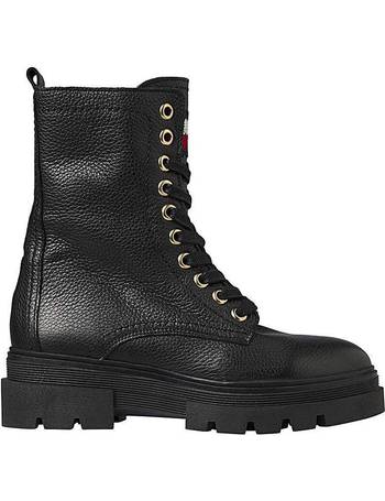 tommy hilfiger rugged lace up boots