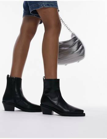 Topshop huxley hot sale western boots