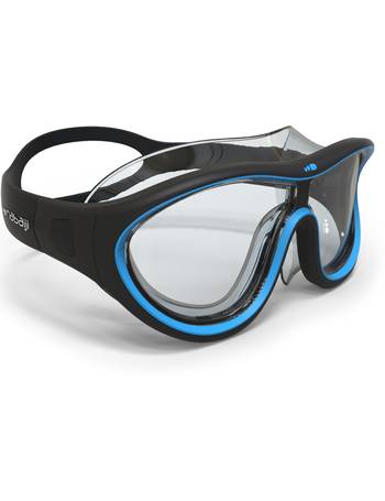 Nabaiji Swimming Goggles - Xbase L - Clear Lenses - Black