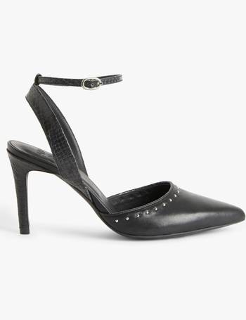 Susaham studded ankle strap sales pumps