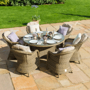 Shop Robert Dyas 6 Seater Rattan Dining Sets up to 25% Off | DealDoodle