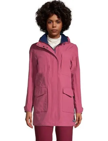 lands end womens rain coats