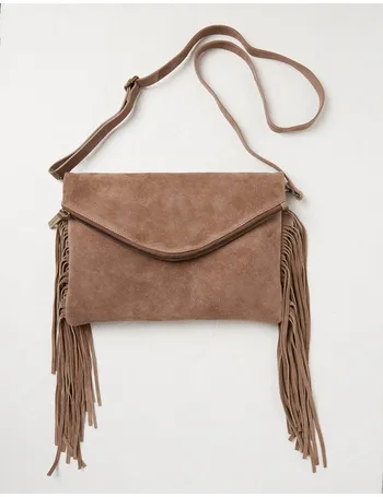 Fat face suede online bag