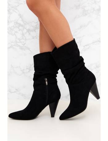 Mid calf clearance slouch boots uk