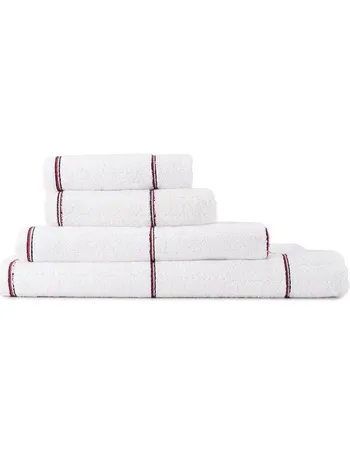 tommy hilfiger white towels