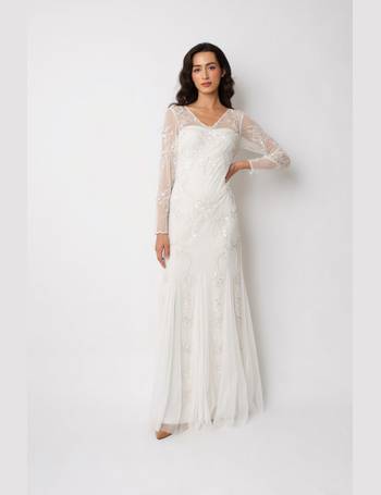 Little mistress jenna scallop lace store wedding dress