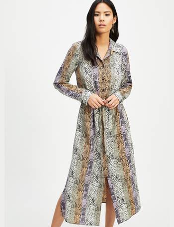 Miss selfridge clearance snake print dress