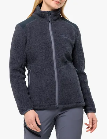 Jack Wolfskin Ladies Blue Skywind Fleece Jacket