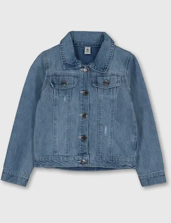 sainsburys pink denim jacket