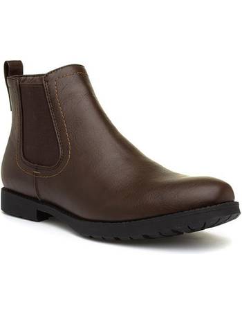 Mens Chelsea Boot Pull On Boot in Tan by Beckett 