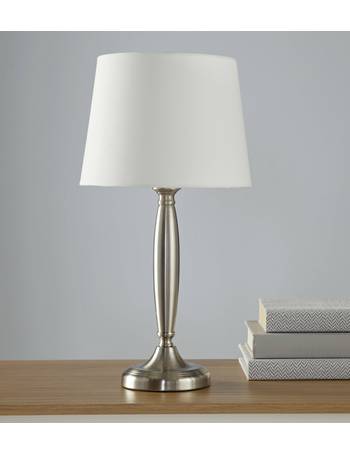 Argos Touch Table Lamps Up To 50, Argos Home Pair Of Touch Table Lamps Flint Grey