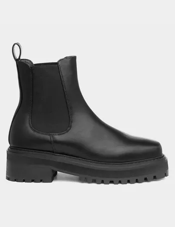 shoe zone black ankle boots