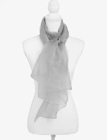 adrianna papell metallic wrap scarf