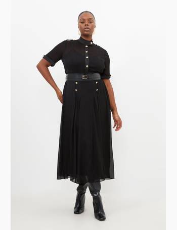 Shop Karen Millen Women's Black Midi Dresses up to 85% Off