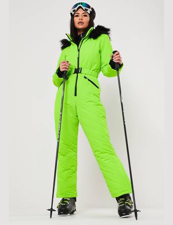 Red MSGD Ski Slim Fit Snow Suit Missguided