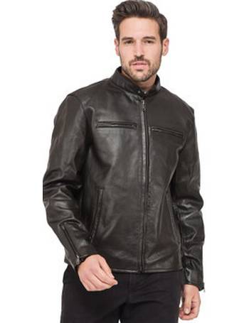 Shop Isaco Kawa Men's Brown Leather Jackets up to 65% Off | DealDoodle