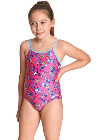 Zoggs Maia Splice Back Girls Swimsuit 