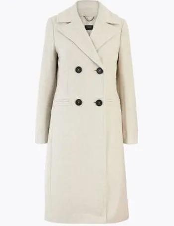 autograph wool blend coat