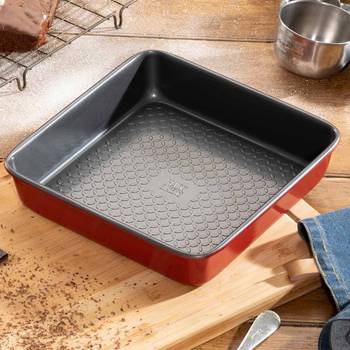 Hairy Bikers 9 Spring Form Cake Pan 0.8mm Red - Bakeware from Hairy Bikers  Kitchenware UK