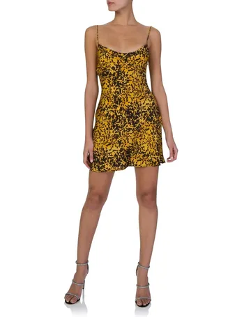 bec and bridge animale fever mini dress
