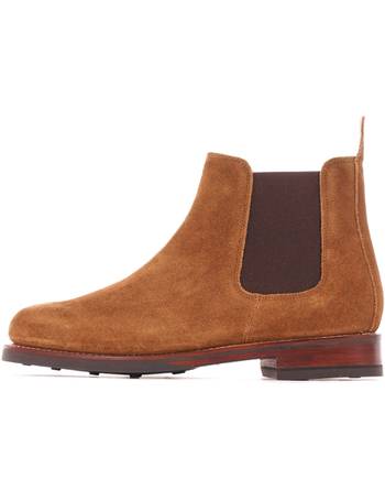 grenson warren suede chelsea boots