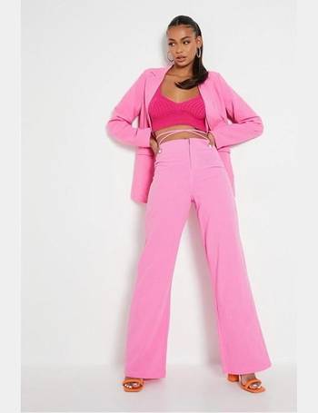 Missguided Tailored Cigarette Trousers  White for Women