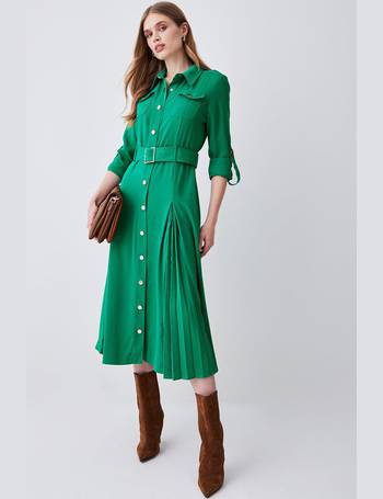 Shop Karen Millen Women's Belted Midi Dresses up to 80% Off | DealDoodle